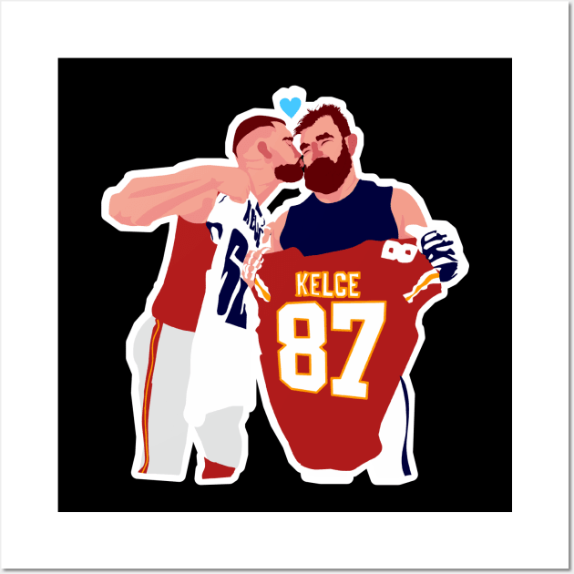 Travis KELCE x Jason KELCE Wall Art by Mic jr